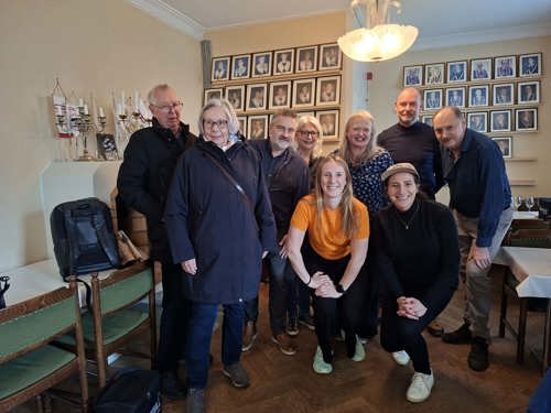 Tävlande från Munskänkarna i Östersund på regionsfinalen i Sollefteå
